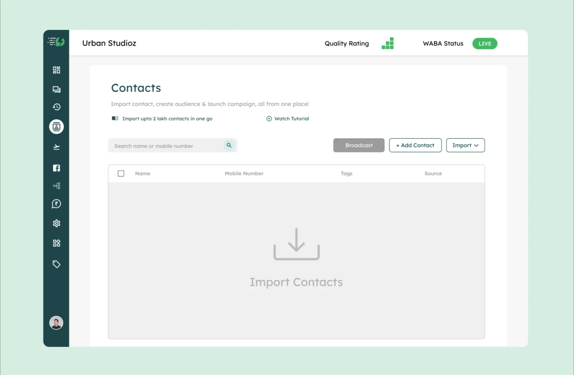 Unlimited Contacts