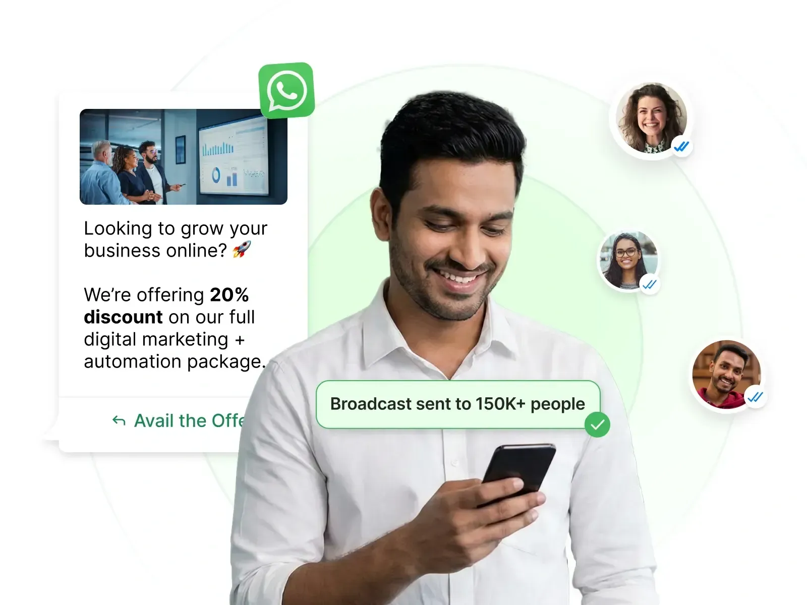 WhatsApp Broadcasting